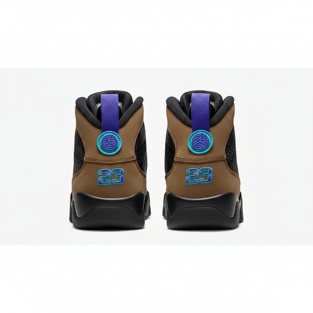 Air Jordan 9 Winterized "Black/Brown/Purple"