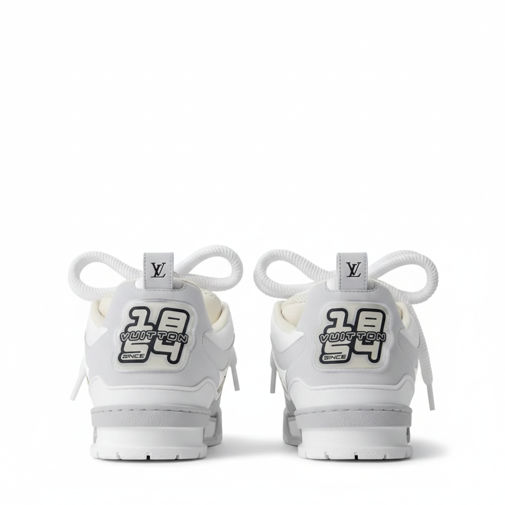 LOUIS VUITTON SKATE.            " White"
