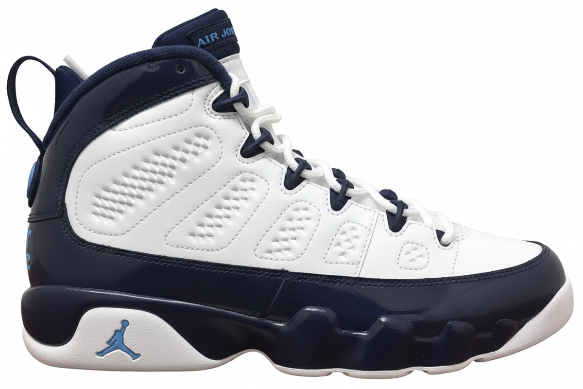 Air Jordan 9 Retro "White/Navy Blue"