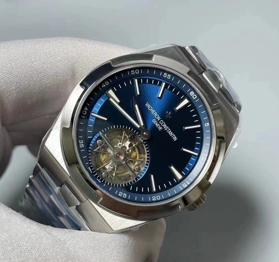 Vacheron Constantin Overseas Tourbillon 6000V Blue Dial