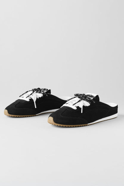 Alo Yoga Sunset Sneaker Mule "Black"