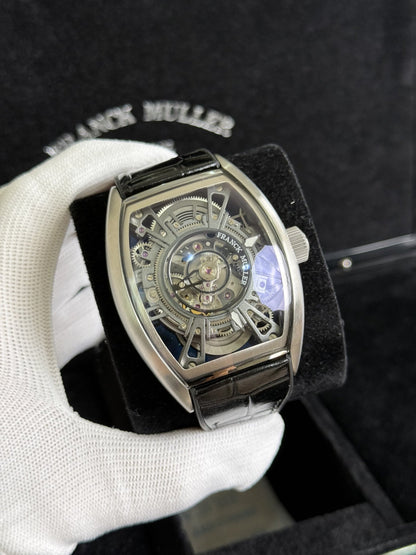 Franck Muller Tourbillion Silver. \ Black
