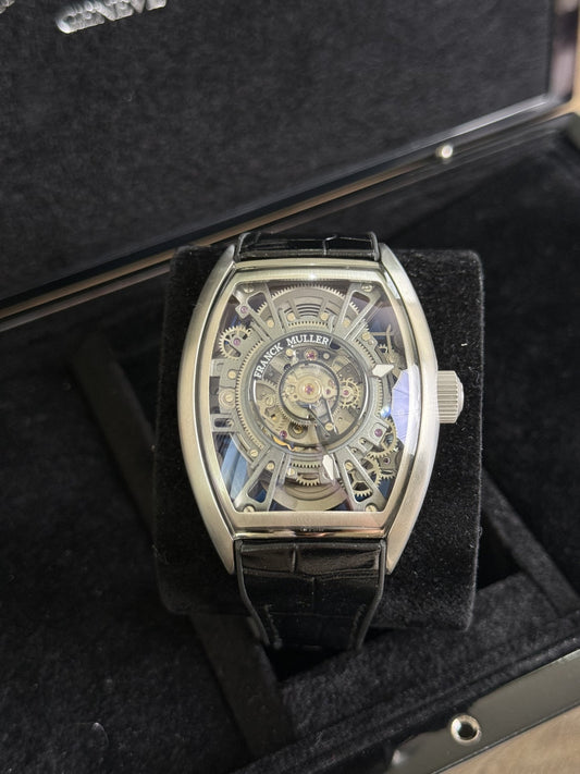 Franck Muller Tourbillion Silver. \ Black
