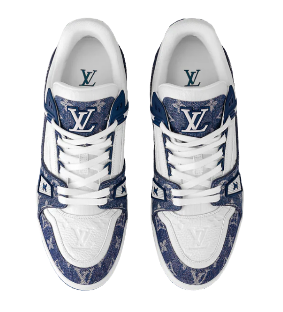 Louis Vuitton Tranier Sneakers "Blue"