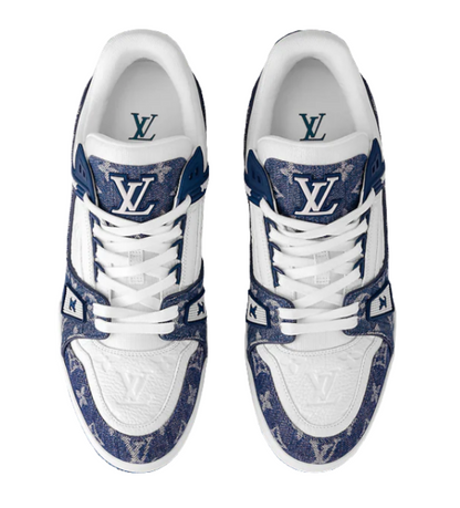Louis Vuitton Tranier Sneakers "Blue"