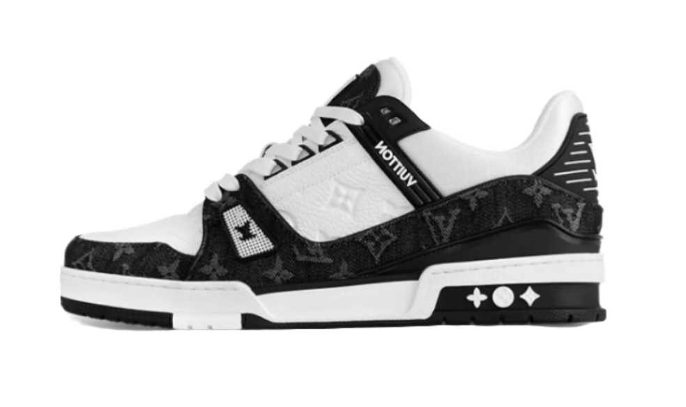 Louis Vuitton Tranier Sneakers "Black"