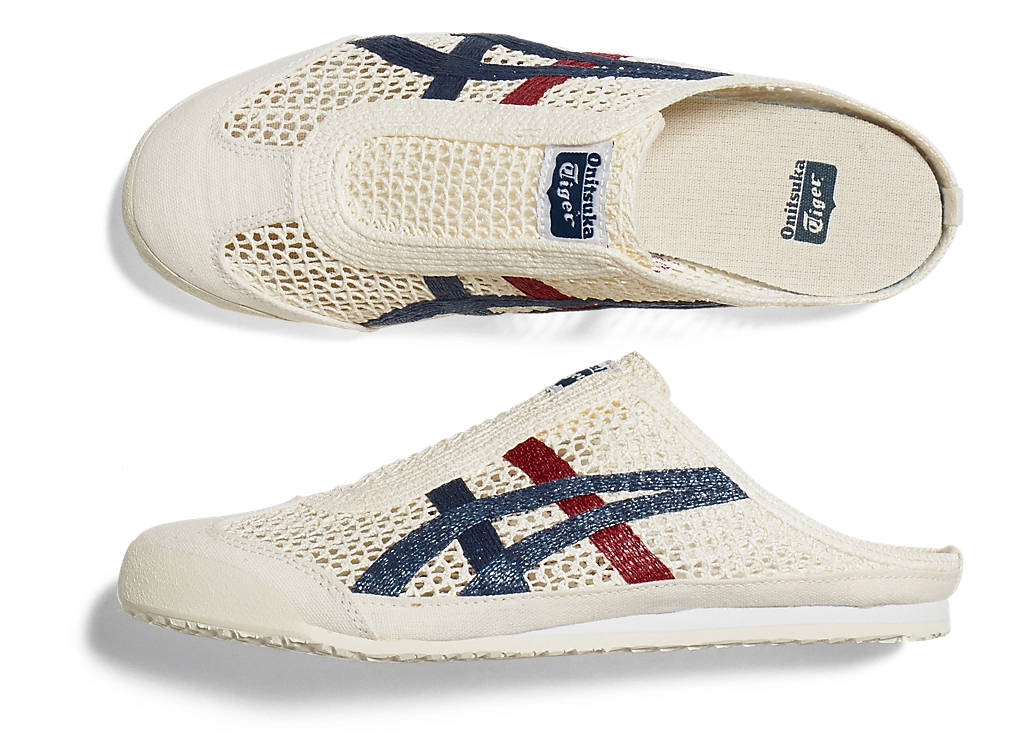 Onitsuka Tiger Mexico 66 Sabot  "Cream/Mako Blue"