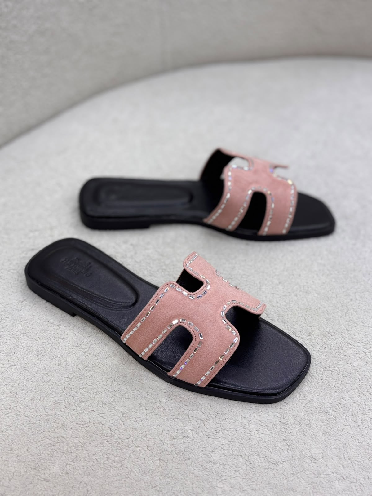 Hermès Oran sandals
 "Pink"