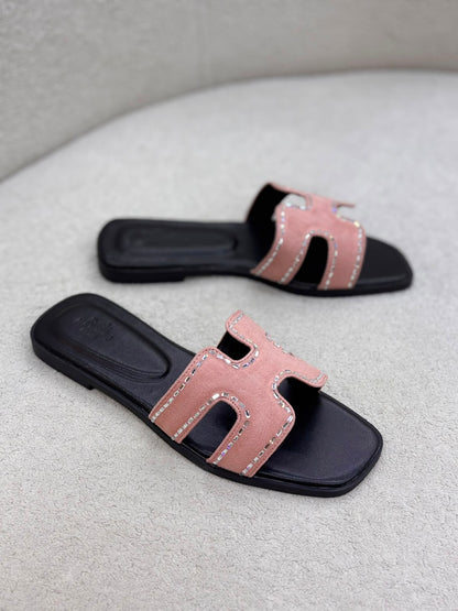 Hermès Oran sandals
 "Pink"