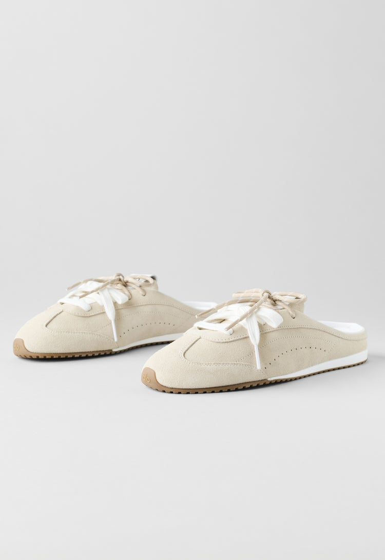Alo Yoga Sunset Sneaker Mule "White"
