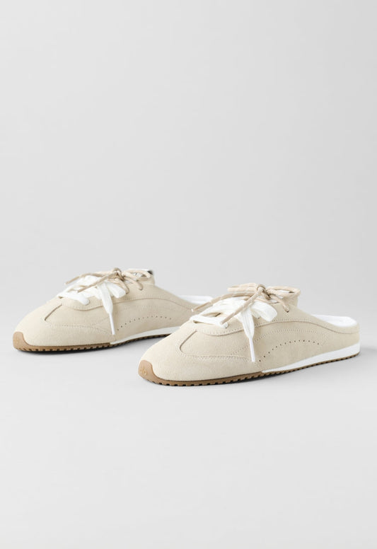 Alo Yoga Sunset Sneaker Mule "White"