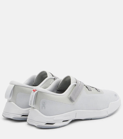 On Cloudnova Moon sneakers in the "Wolf/Alloy" Grey colorway