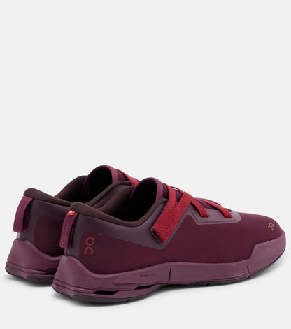 On x Zendaya Cloudnova Moon sneakers "Fig/Fig" colorway