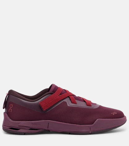 On x Zendaya Cloudnova Moon sneakers "Fig/Fig" colorway