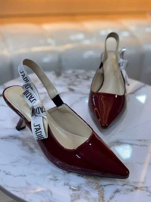 Dior J'Adior slingback Pumps "Burgundy"