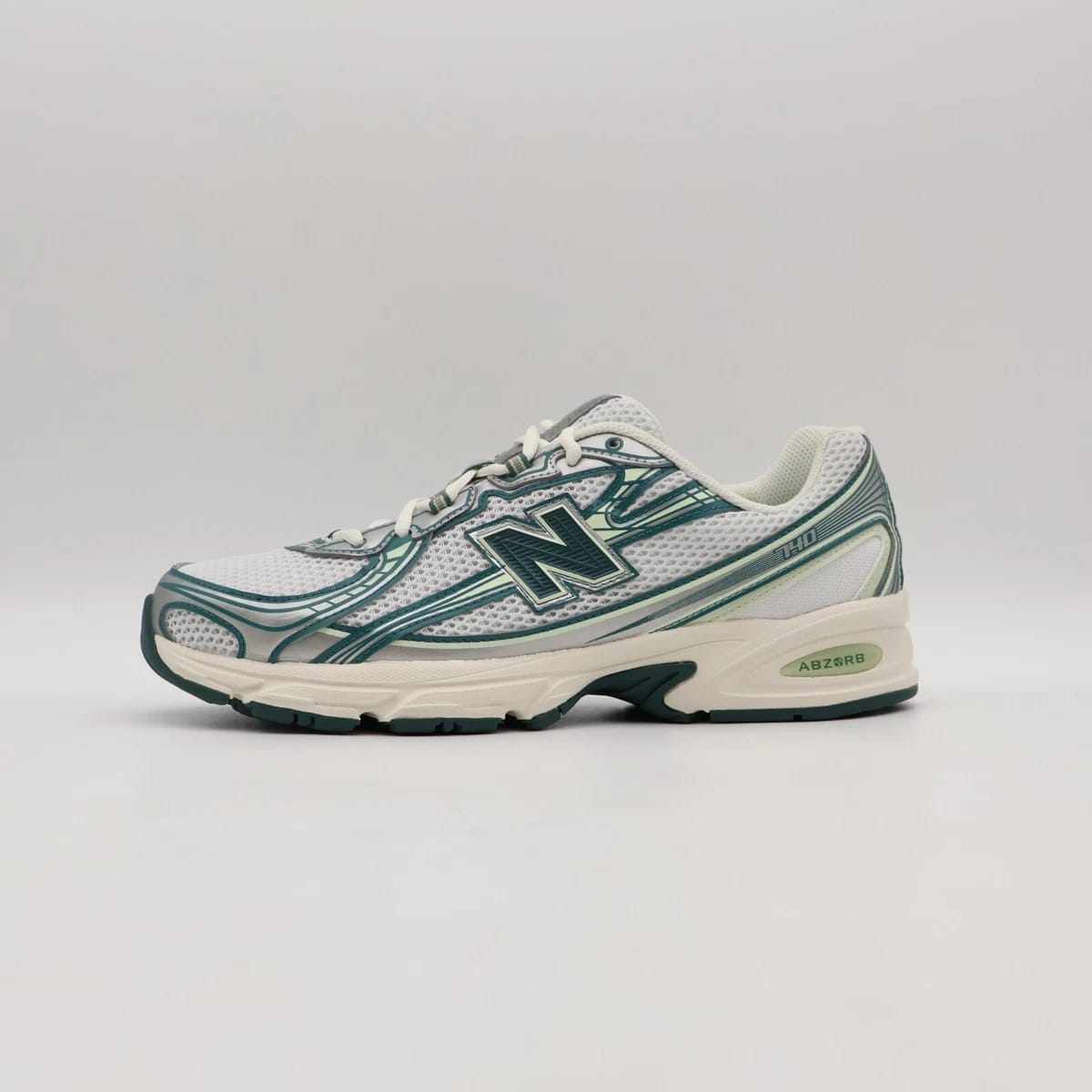 New Balance 740v2 sneakers "White/ Marsh Green"
