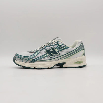 New Balance 740v2 sneakers "White/ Marsh Green"