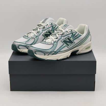 New Balance 740v2 sneakers "White/ Marsh Green"