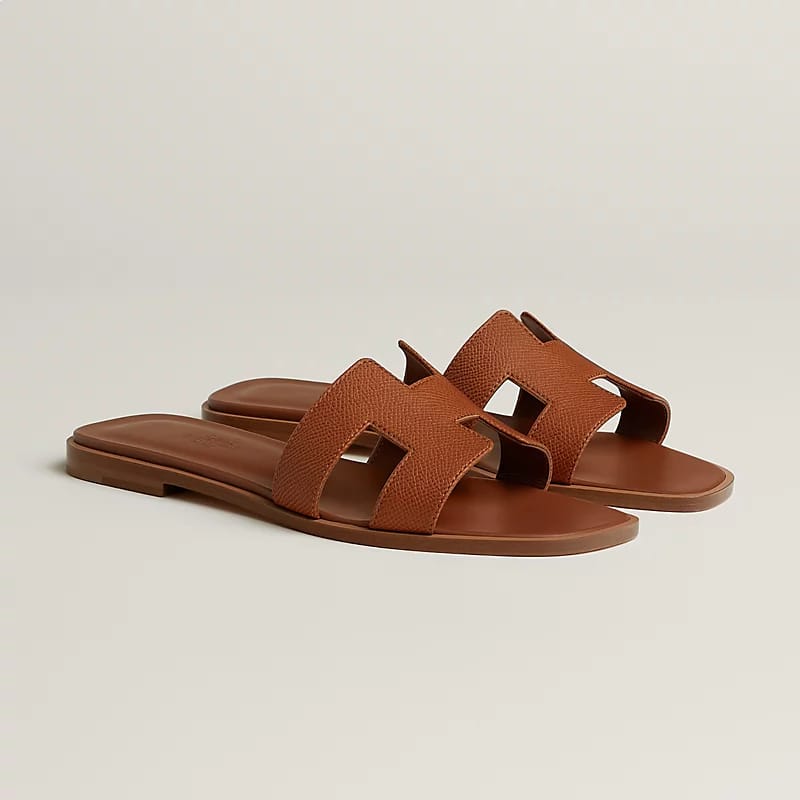 Hermès Oran Sandal "Brown"
