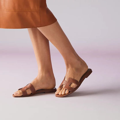 Hermès Oran Sandal "Brown"