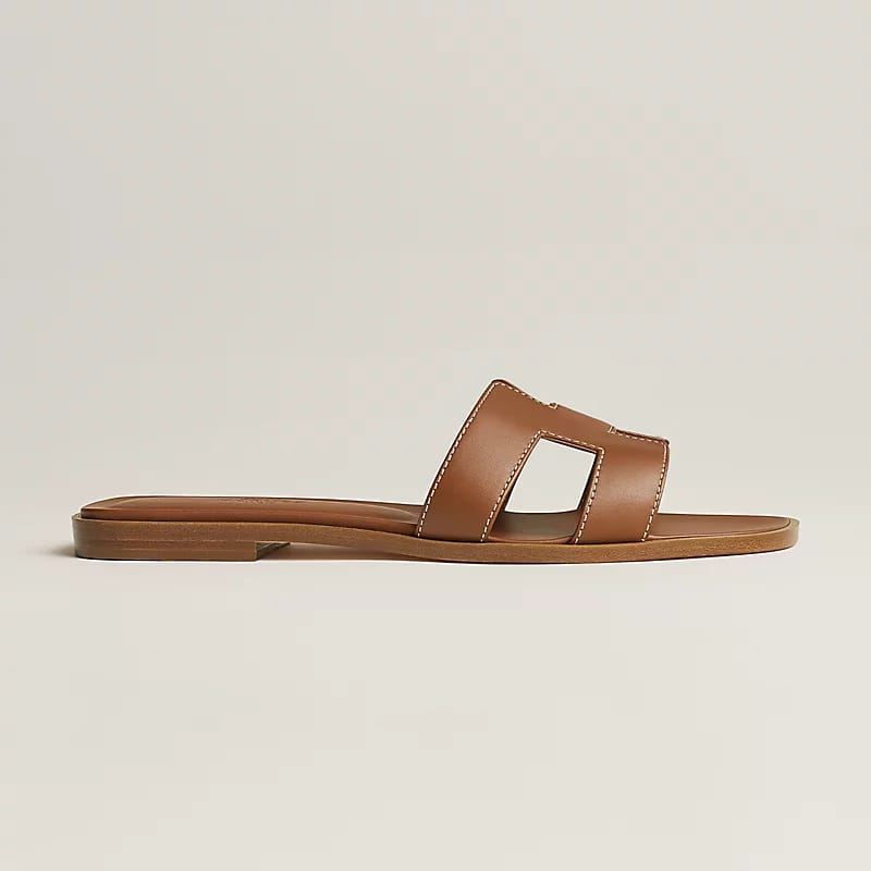 Hermès Oran Sandal "Brown"