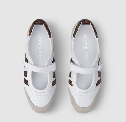 Louis Vuitton Runner Sneaker Mary Jane – White