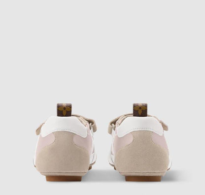 Louis Vuitton Runner Sneaker Mary Jane – Beige/White