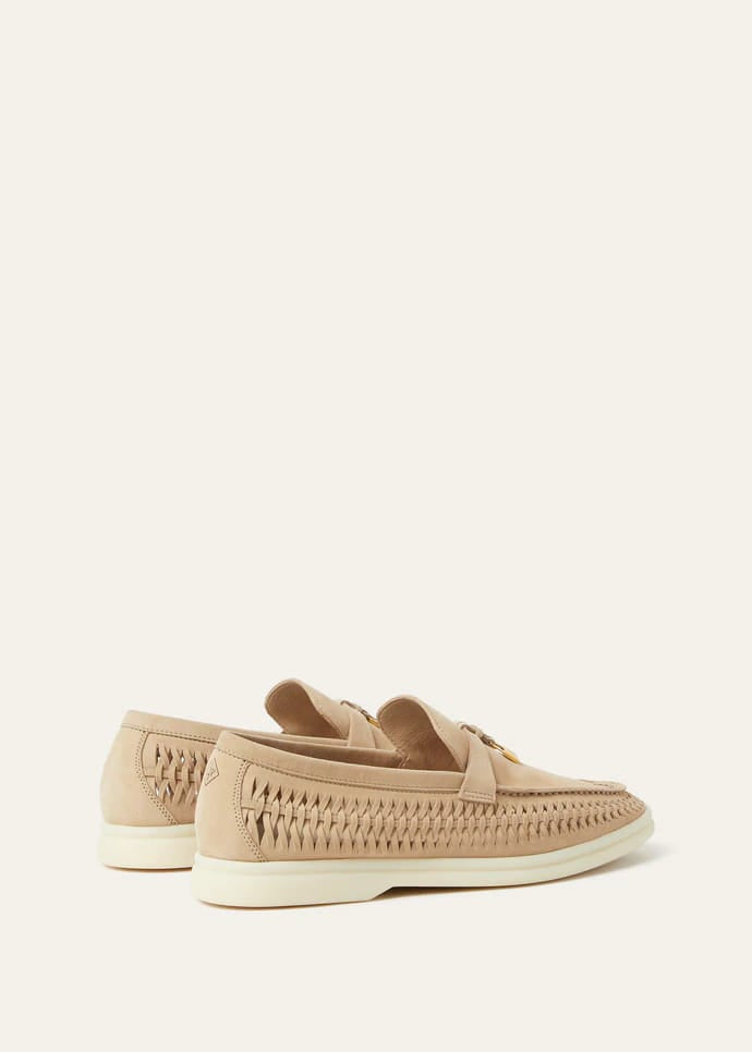Loro Piana Summer Charms Walk Loafer "Beige"