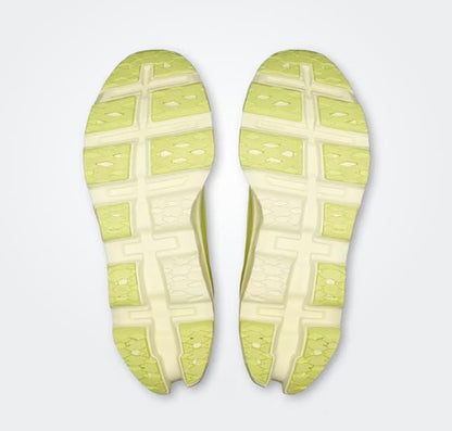 On Cloud Cushioned Running Sneakers "Lime Yellow"