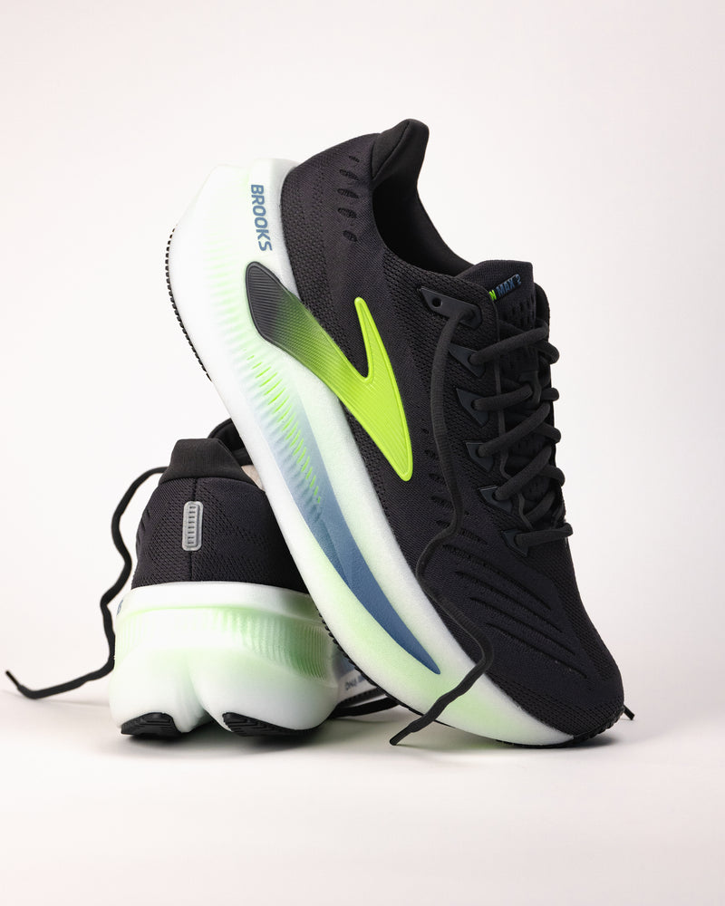 Brooks Men's Running Shoes
"Black/White/Neon Green"