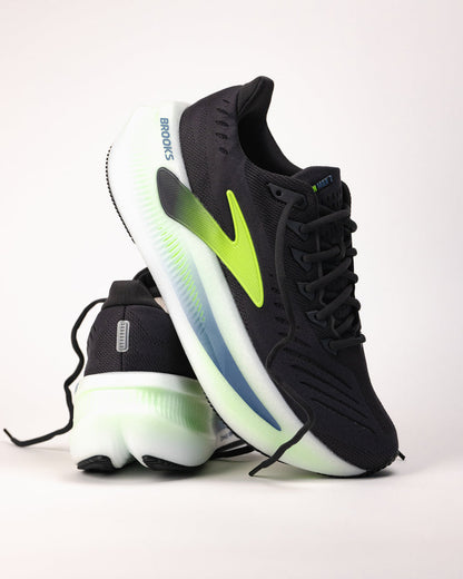 Brooks Men's Running Shoes
"Black/White/Neon Green"