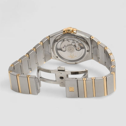 Omega Constellation Co-Axial Chronometer Watch "Silver/Rose Gold"