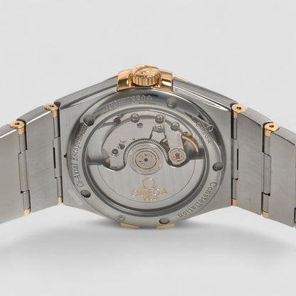 Omega Constellation Co-Axial Chronometer Watch "Silver/Rose Gold"