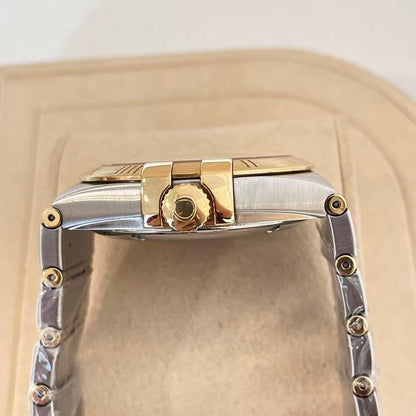 Omega Constellation Co-Axial Chronometer Watch "Silver/Gold"