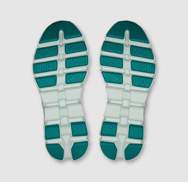 On Cloudx 4 – "Ivory & Mint Green Running Shoes"