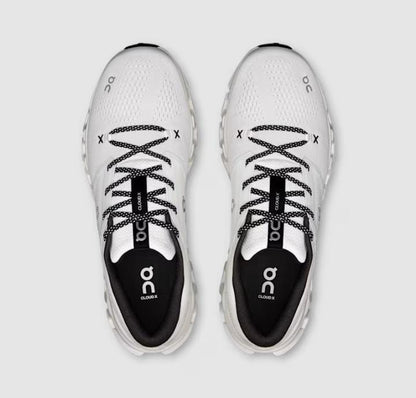 On Cloudx 4 – "White & Black Running Shoes"