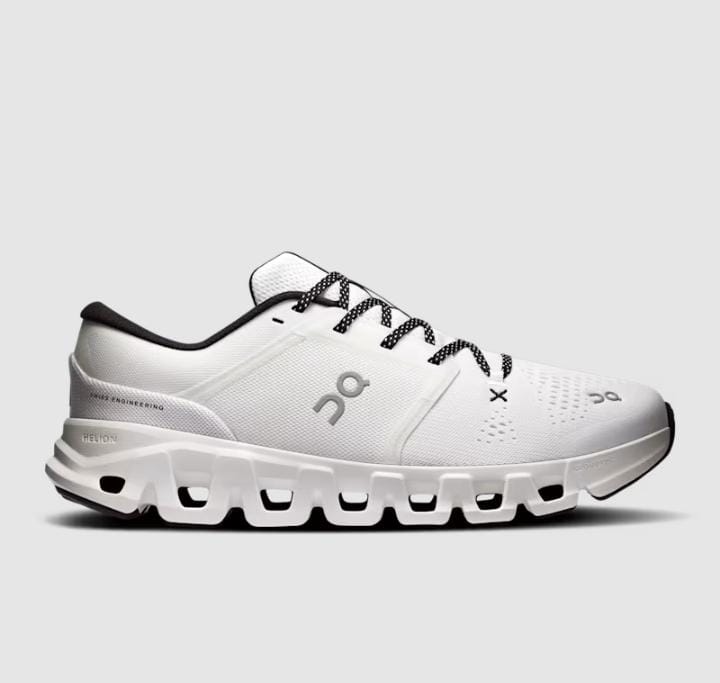 On Cloudx 4 – "White & Black Running Shoes"