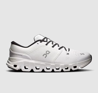 On Cloudx 4 – "White & Black Running Shoes"