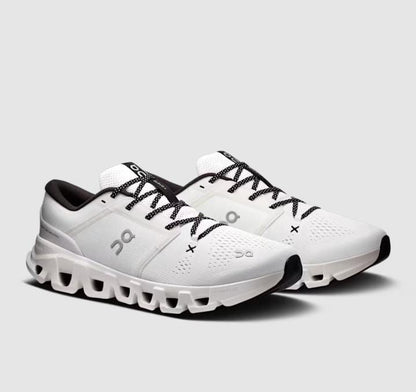 On Cloudx 4 – "White & Black Running Shoes"