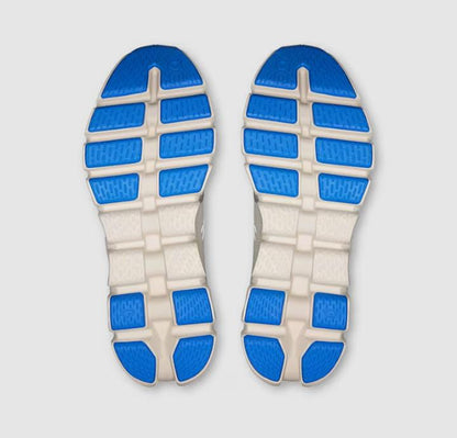 On Cloudx 4 – "Sand Gray & Cobalt Blue Running Shoes"