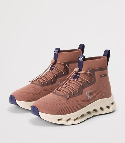 On Running Cloudtilt High Top LOEWE Taupe Sneaker "Oatmeal/Navy"