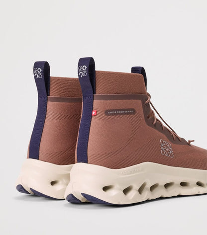 On Running Cloudtilt High Top LOEWE Taupe Sneaker "Oatmeal/Navy"